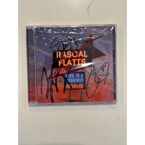LIFE IS A HIGHWAY REFUELED DUETS by RASCAL FLATTS-Rare SIGNED NEW CD #1 - Picture 1 of 6